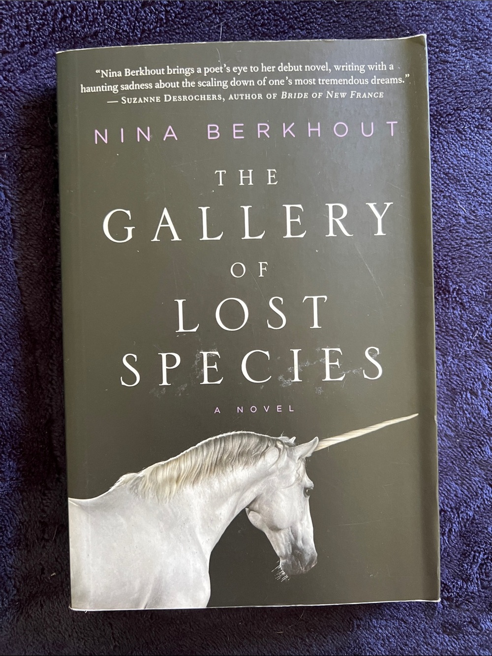 The Gallery of Lost Species Novel • Nina Berkhout
